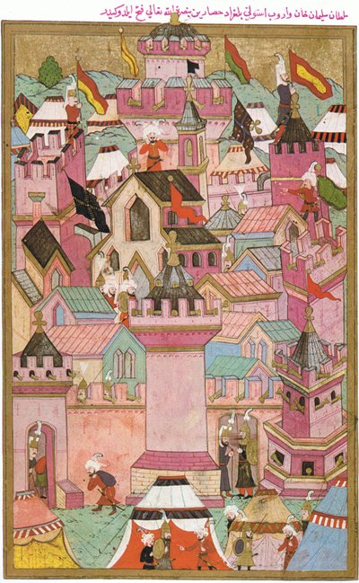 The Taking of the Fortress of Székesfehérvár by the Ottomans in 1543 by Unknown